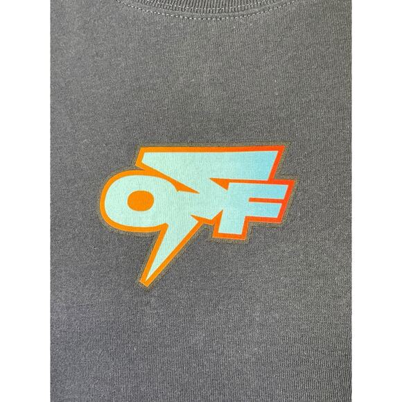 Rare Seasonal Off-White Degrade Thunder Outerspace Light Slim Graphic T-Shirt - Picture 5 of 12